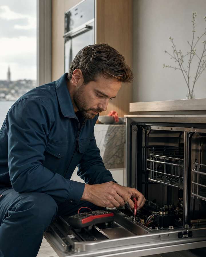 Beyaz Servis teknik ekip çalışması